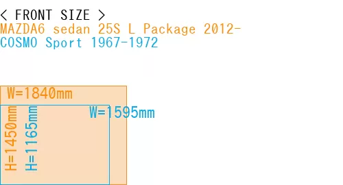 #MAZDA6 sedan 25S 
L Package 2012- + COSMO Sport 1967-1972